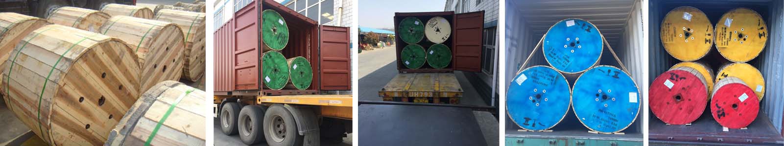 armored control cable package and delivery